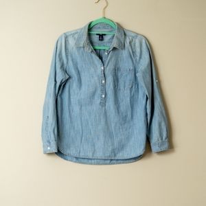 Gap Chambray Button-Down